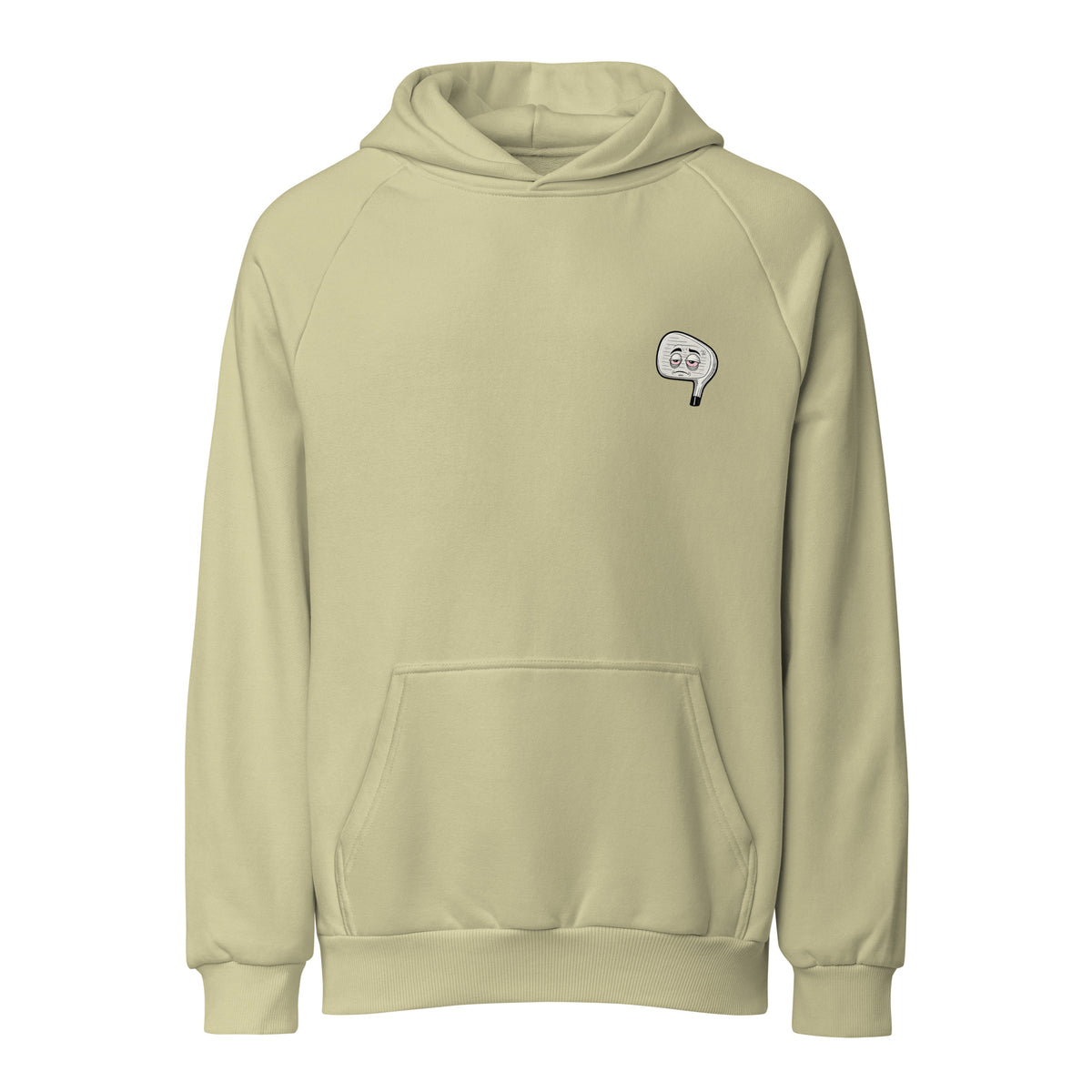 NINE HIGHRON HOODIE (NO SMOKE), Moss Gray, front view [color:Moss Gray]